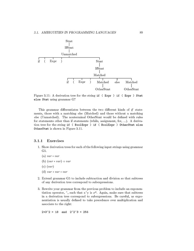 Compiler Design: Theory, Tools, and Examples - Page 89